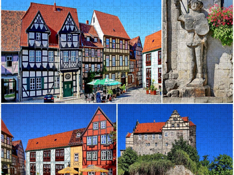 Ein Motiv aus dem Kalender QUEDLINBURG das Posterbuch - CALVENDO Foto-Puzzle'