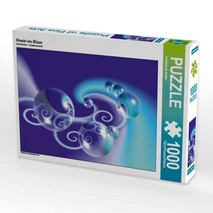 Hinein ins Blaue 1000 Teile Puzzle quer - CALVENDO Foto-Puzzle'