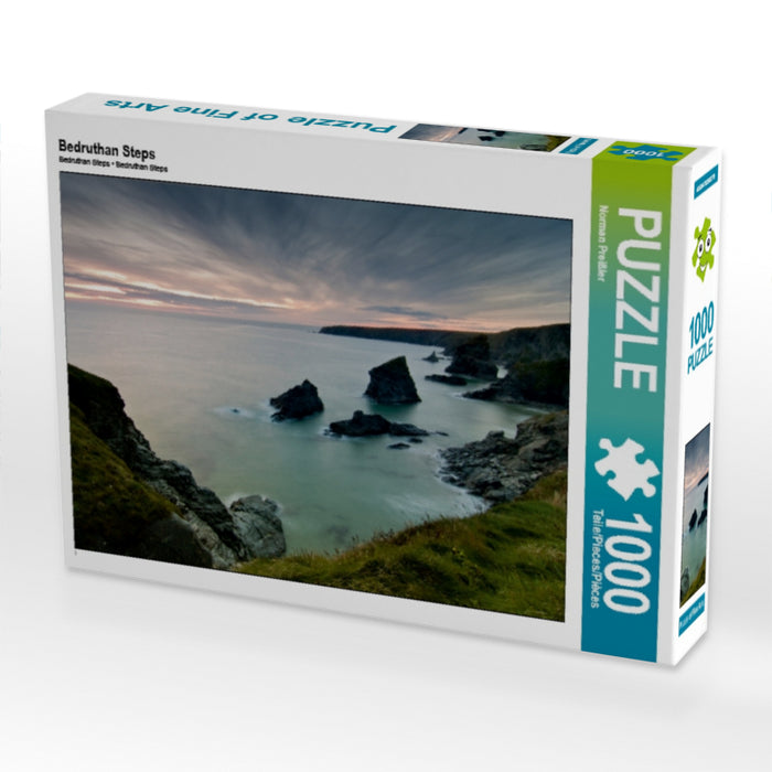 Bedruthan Steps 1000 Teile Puzzle quer - CALVENDO Foto-Puzzle'