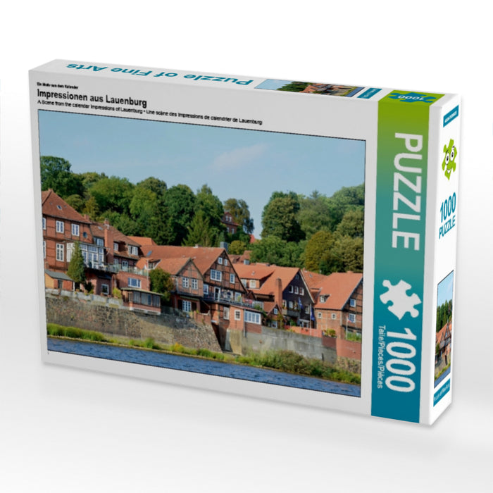 Ein Motiv aus dem Kalender Impressionen aus Lauenburg 1000 Teile Puzzle quer - CALVENDO Foto-Puzzle'