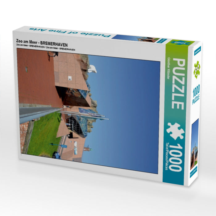 Zoo am Meer - BREMERHAVEN 1000 Teile Puzzle hoch - CALVENDO Foto-Puzzle'