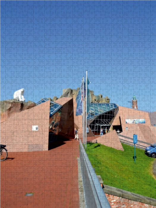 Zoo am Meer - BREMERHAVEN 1000 Teile Puzzle hoch - CALVENDO Foto-Puzzle'