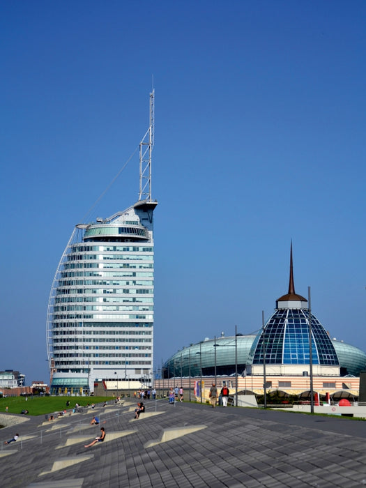 Deichpromenade - BREMERHAVEN 1000 Teile Puzzle hoch - CALVENDO Foto-Puzzle'