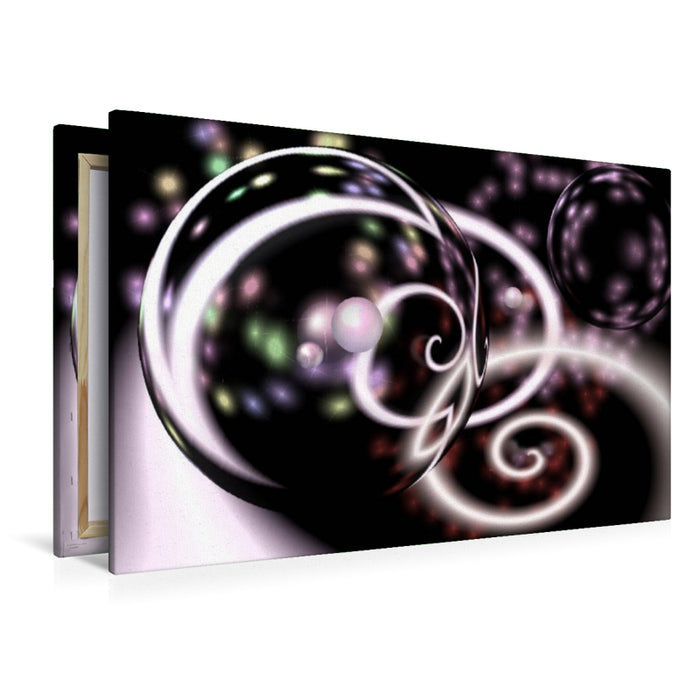 Premium Textil-Leinwand Die Wunschkugel