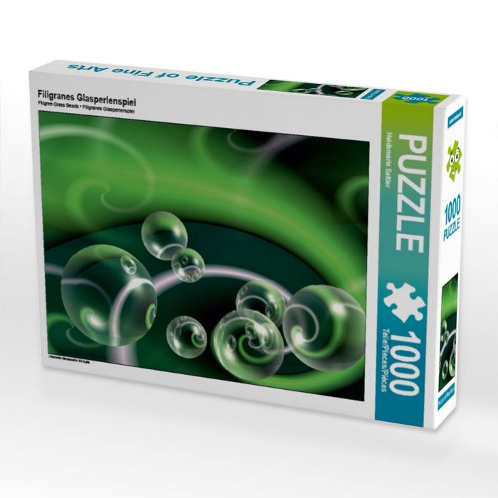 Filigranes Glasperlenspiel 1000 Teile Puzzle quer - CALVENDO Foto-Puzzle'