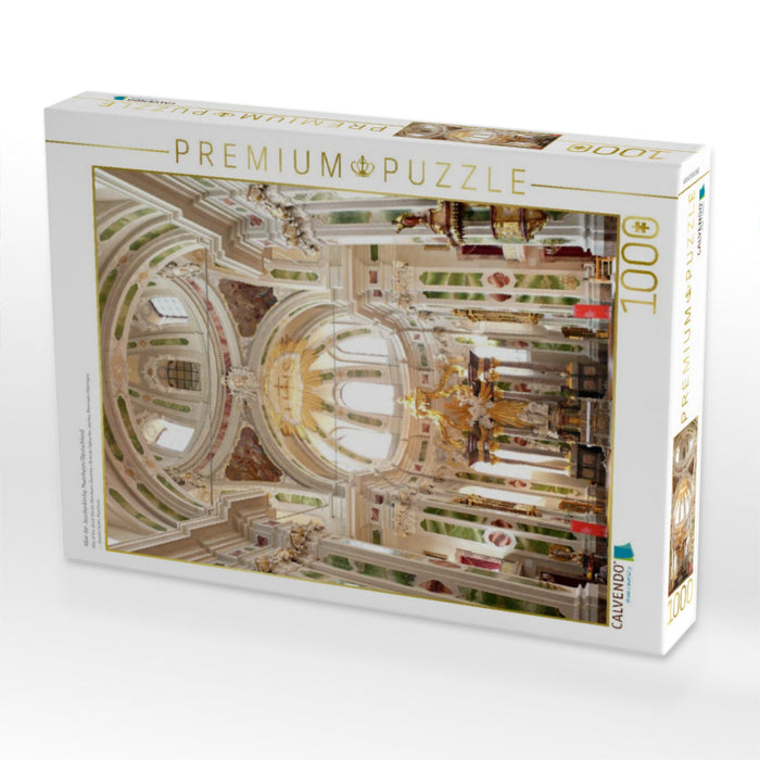 Altar der Jesuitenkirche, Mannheim/Deutschland - CALVENDO Foto-Puzzle'