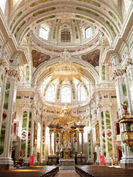 Altar der Jesuitenkirche, Mannheim/Deutschland - CALVENDO Foto-Puzzle'