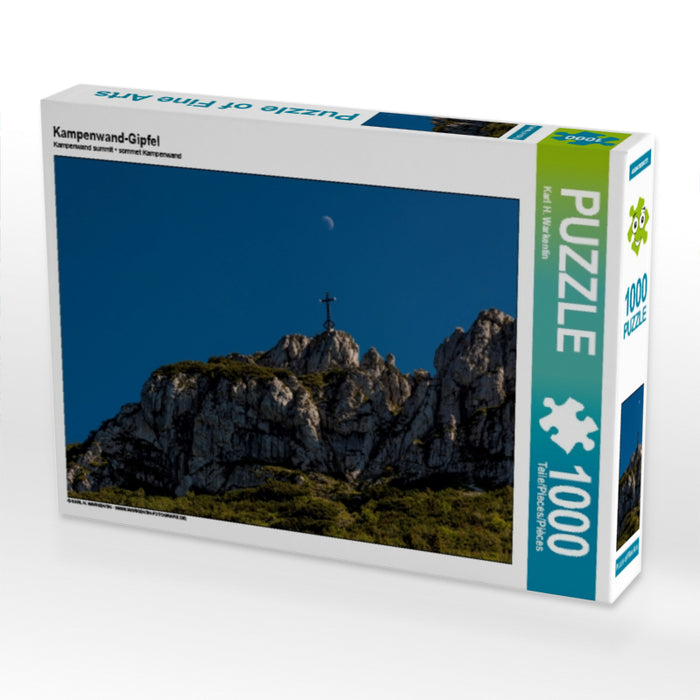 Kampenwand-Gipfel 1000 Teile Puzzle quer - CALVENDO Foto-Puzzle'