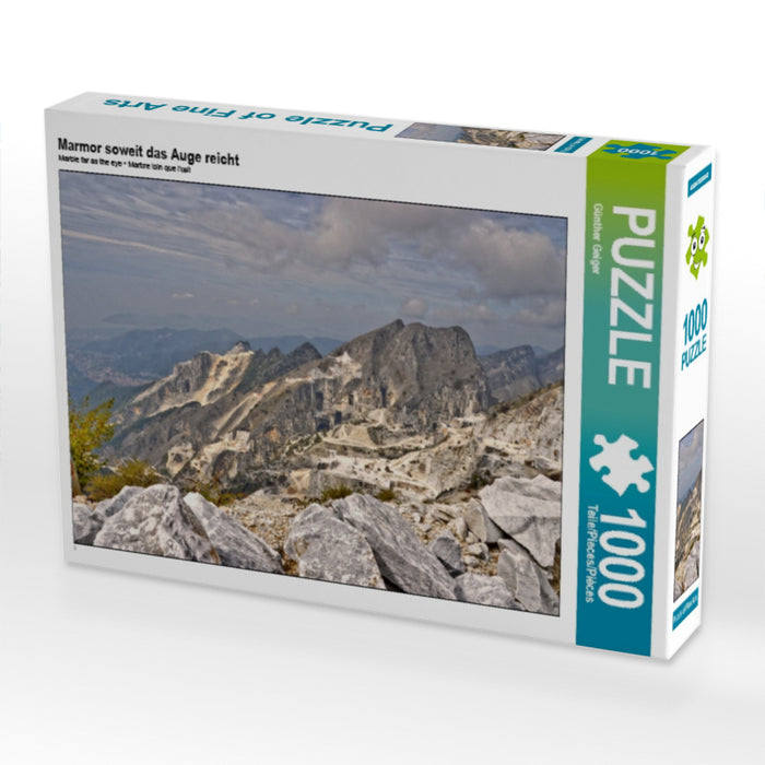 Marmor soweit das Auge reicht 1000 Teile Puzzle quer - CALVENDO Foto-Puzzle'