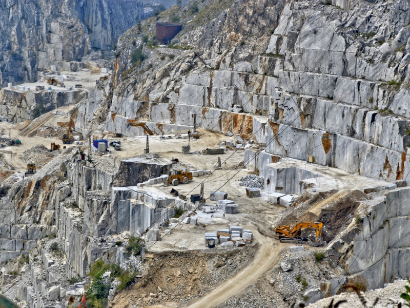 Carrara Abbauterrasse 1000 Teile Puzzle quer - CALVENDO Foto-Puzzle'