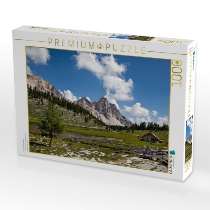 Auf der Fanes Alm - CALVENDO Foto-Puzzle'