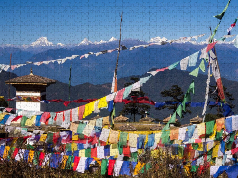 Ein Motiv aus dem Kalender Bhutan 2017 - Land des Donnerdrachens - CALVENDO Foto-Puzzle'