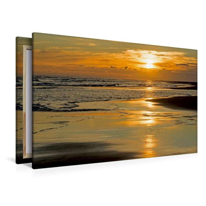 Premium Textil-Leinwand Fanø Bad