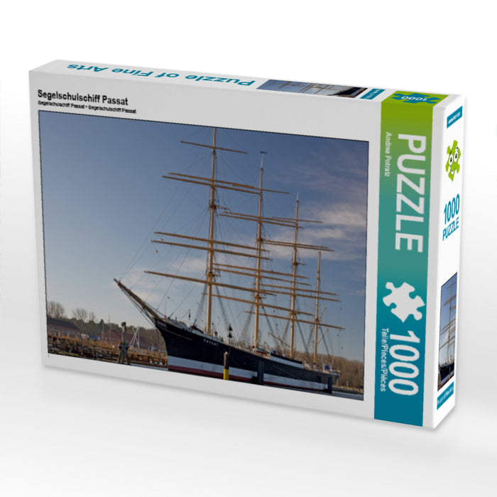 Segelschulschiff Passat 1000 Teile Puzzle quer - CALVENDO Foto-Puzzle'