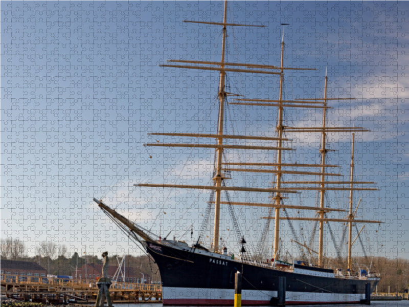 Segelschulschiff Passat 1000 Teile Puzzle quer - CALVENDO Foto-Puzzle'