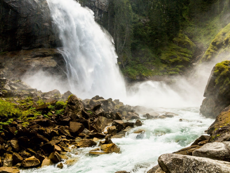 Krimml Waterfall - CALVENDO photo puzzle 