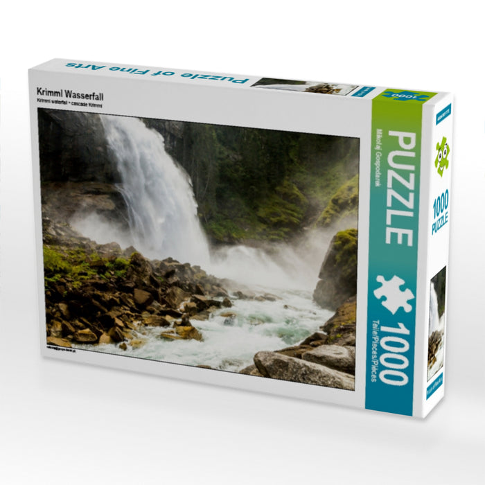 Krimml Waterfall - CALVENDO photo puzzle 