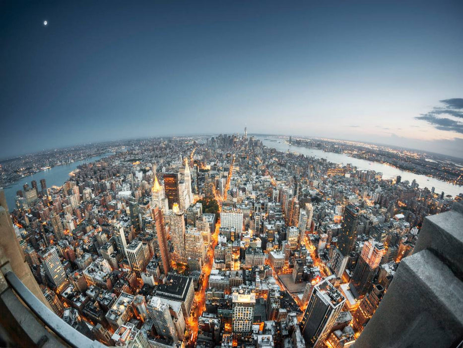 New York City bei Nacht - CALVENDO Foto-Puzzle'