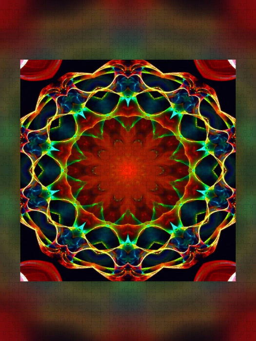 Mandala - Liebesglück - CALVENDO Foto-Puzzle'