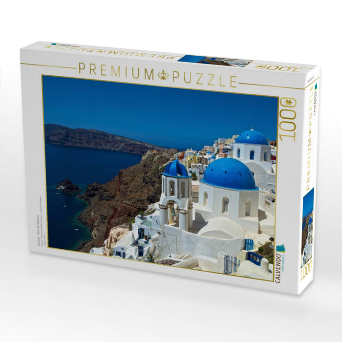 Santorin - Perle der Kykladen - CALVENDO Foto-Puzzle'