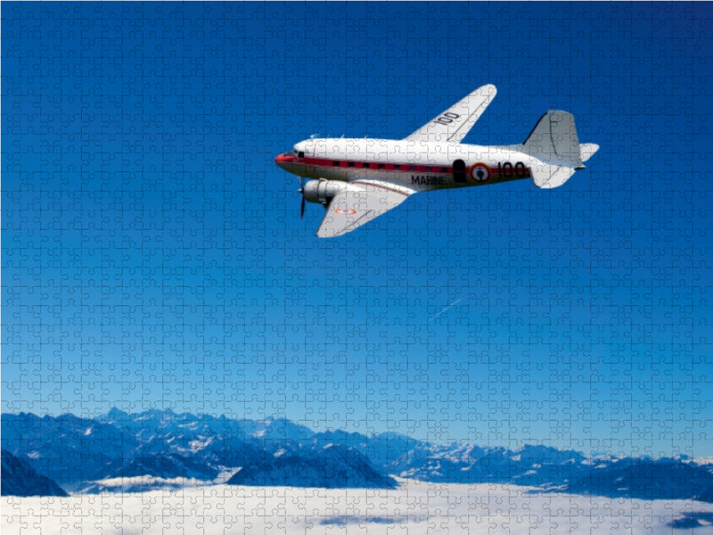 Douglas DC 3 1000 Teile Puzzle quer - CALVENDO Foto-Puzzle'