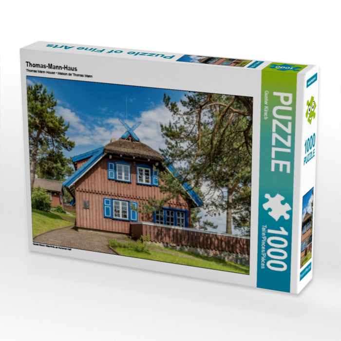 Thomas-Mann-Haus 1000 Teile Puzzle quer - CALVENDO Foto-Puzzle'
