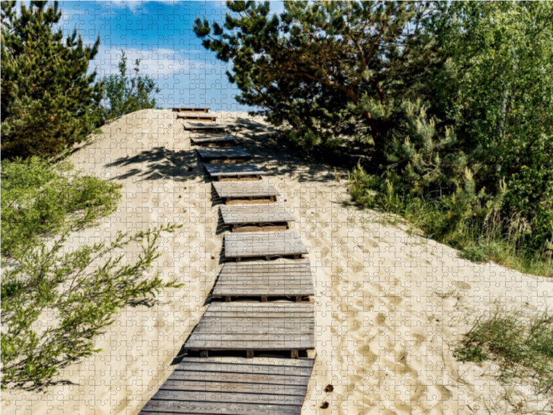 Climb to the High Dune - CALVENDO photo puzzle 