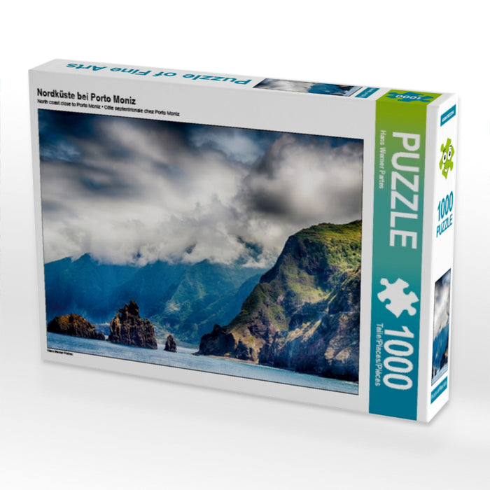 Côte nord près de Porto Moniz - Puzzle photo CALVENDO 