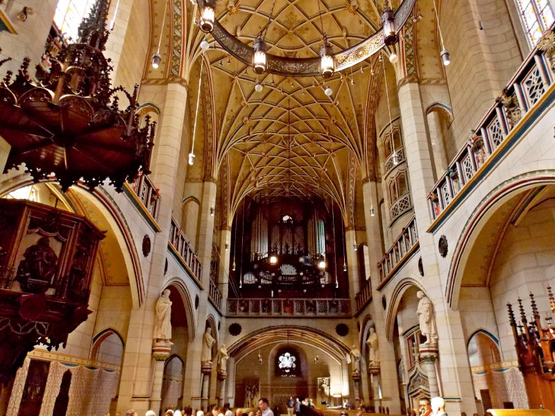 Wittenberg, Schlosskirche 1000 Teile Puzzle quer - CALVENDO Foto-Puzzle'