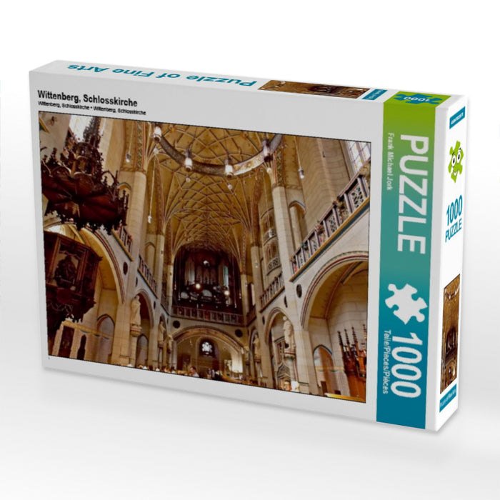Wittenberg, Schlosskirche 1000 Teile Puzzle quer - CALVENDO Foto-Puzzle'