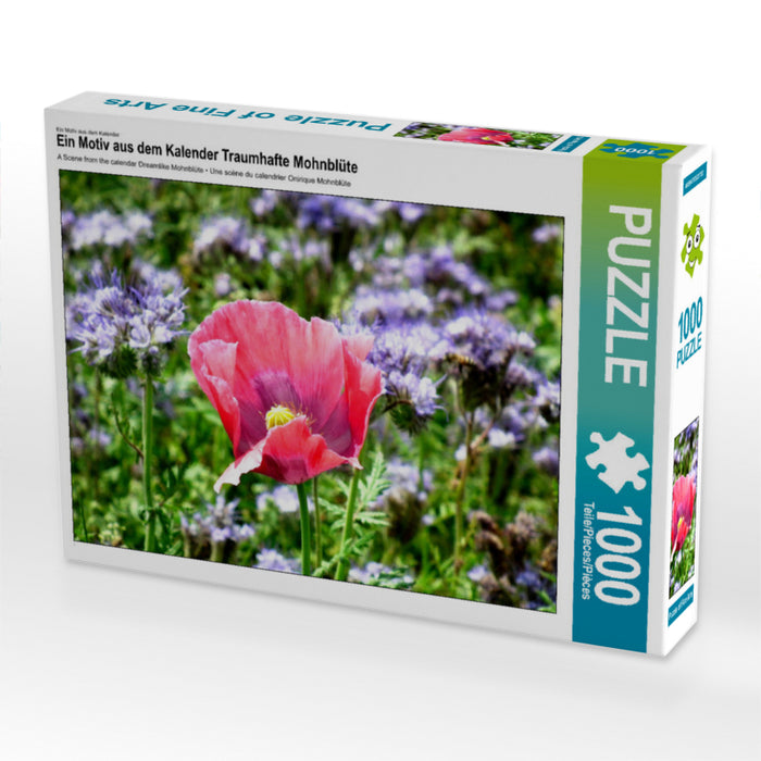 Ein Motiv aus dem Kalender Traumhafte Mohnblüte 2000 Teile Puzzle quer - CALVENDO Foto-Puzzle'