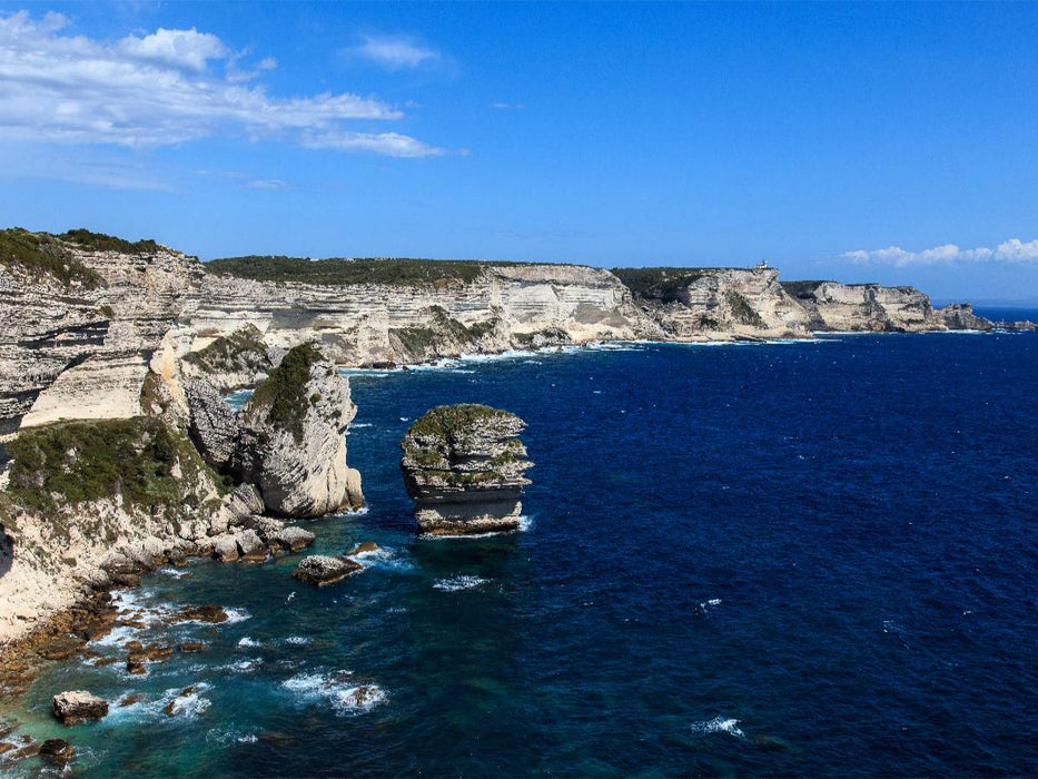 Steilküste bei Bonifacio - CALVENDO Foto-Puzzle'