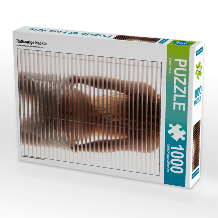 Rothaarige Nackte 2000 Teile Puzzle hoch - CALVENDO Foto-Puzzle'