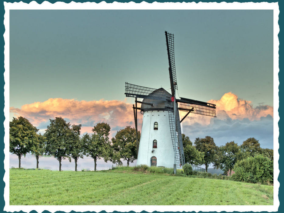 Stammen Mühle in Nettetal-Hinsbeck, 1864, Turmholländer - CALVENDO Foto-Puzzle'