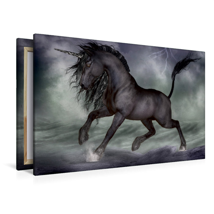 Premium Textil-Leinwand Sturmbringer