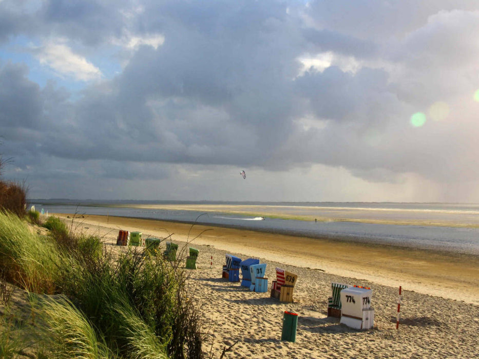 Kitestrand auf Langeoog - CALVENDO Foto-Puzzle'