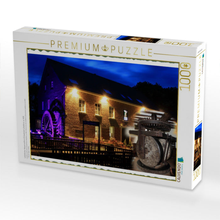 Lüttelforster Wassermühle in Schwalmtal-Lüttelforst, ca. 1456 - CALVENDO Foto-Puzzle'