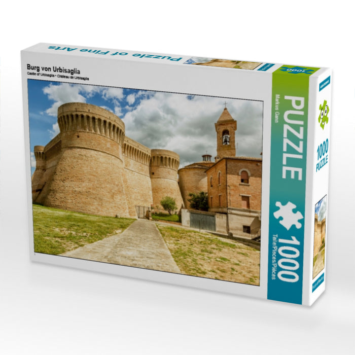 Burg von Urbisaglia 1000 Teile Puzzle quer - CALVENDO Foto-Puzzle'