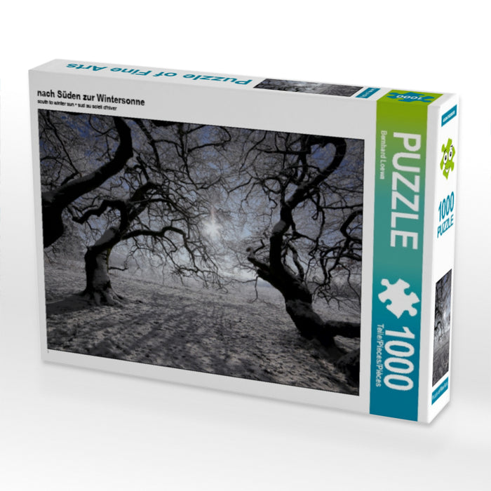 le sud au soleil d'hiver - puzzle photo CALVENDO 