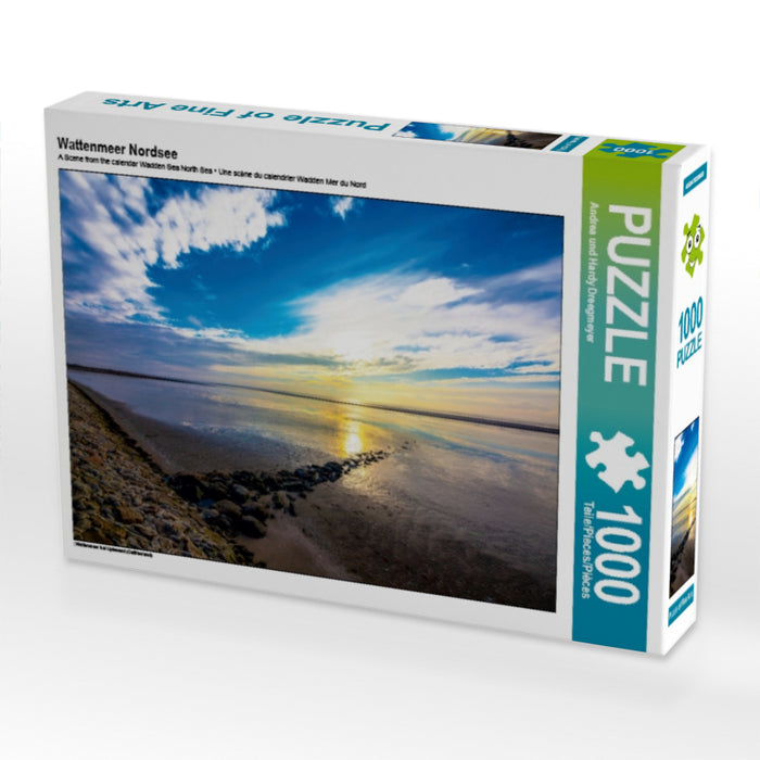 Wadden Sea North Sea - CALVENDO photo puzzle 