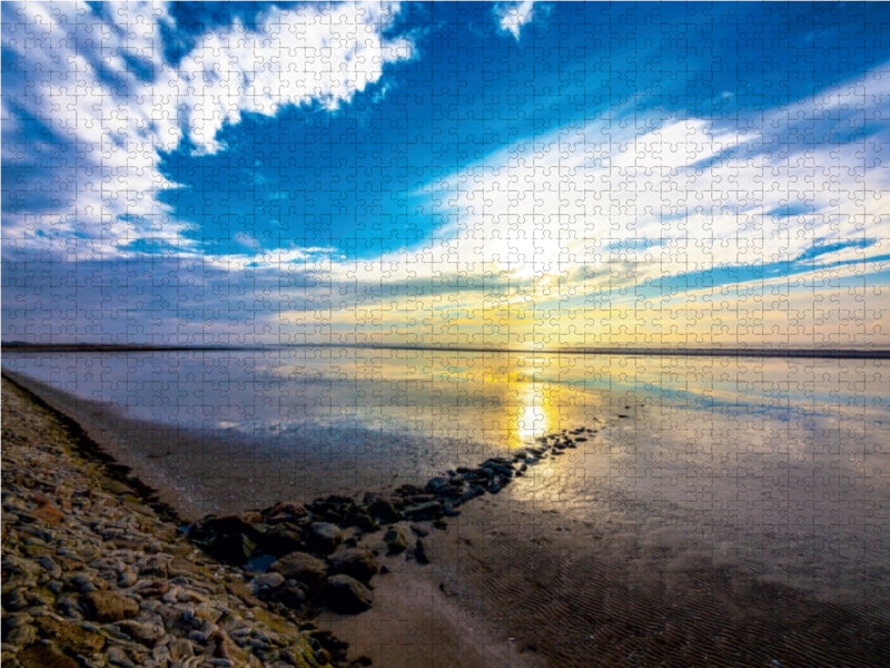 Wadden Sea North Sea - CALVENDO photo puzzle 