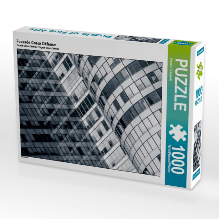 Fassade Coeur Défense 1000 Teile Puzzle quer - CALVENDO Foto-Puzzle'