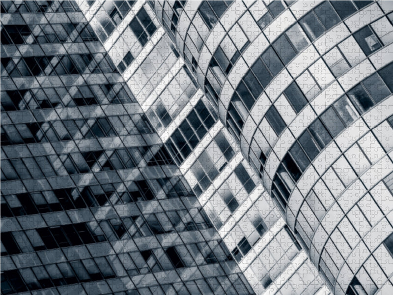 Fassade Coeur Défense 1000 Teile Puzzle quer - CALVENDO Foto-Puzzle'