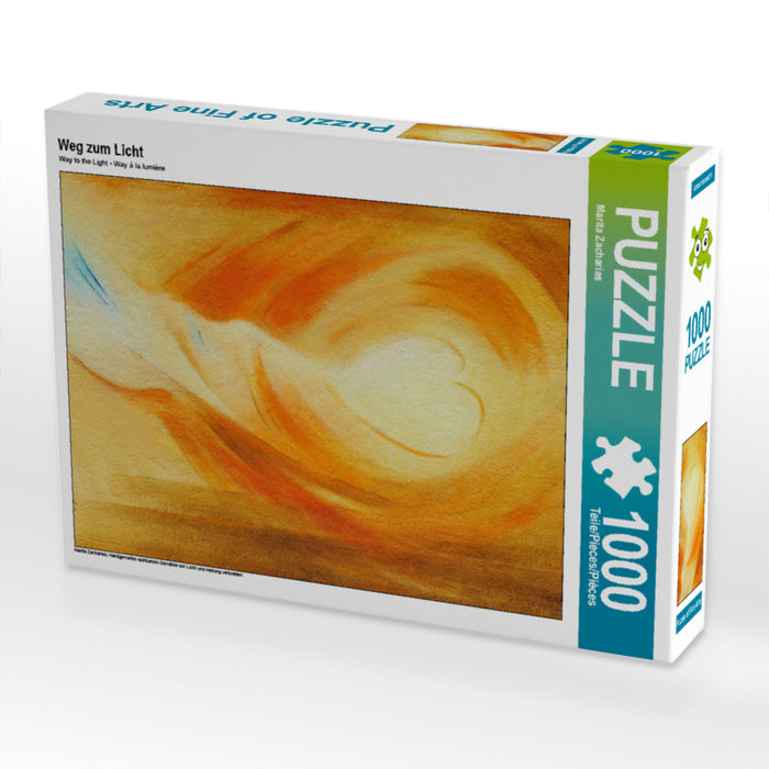 Weg zum Licht 2000 Teile Puzzle hoch - CALVENDO Foto-Puzzle'
