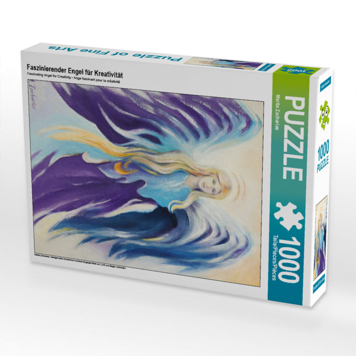 Faszinierender Engel für Kreativität 1000 Teile Puzzle hoch - CALVENDO Foto-Puzzle'