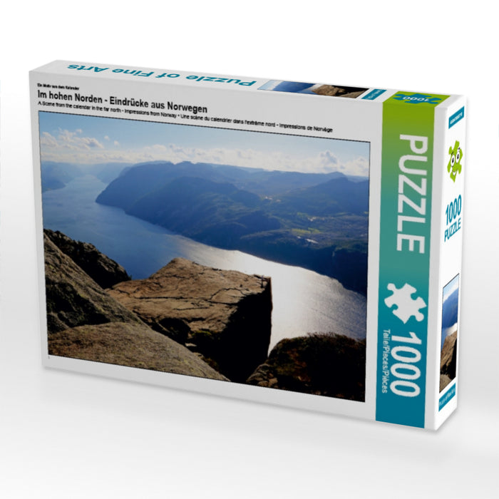 Ein Motiv aus dem Kalender Im hohen Norden - Eindrücke aus Norwegen 1000 Teile Puzzle quer - CALVENDO Foto-Puzzle'