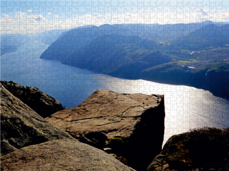 Ein Motiv aus dem Kalender Im hohen Norden - Eindrücke aus Norwegen 1000 Teile Puzzle quer - CALVENDO Foto-Puzzle'