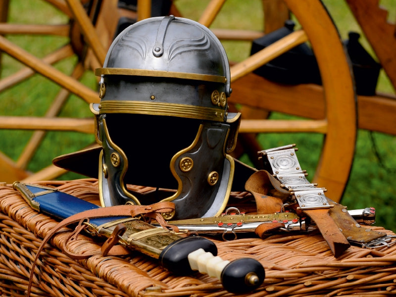 Ritterhelm 1000 Teile Puzzle quer - CALVENDO Foto-Puzzle'