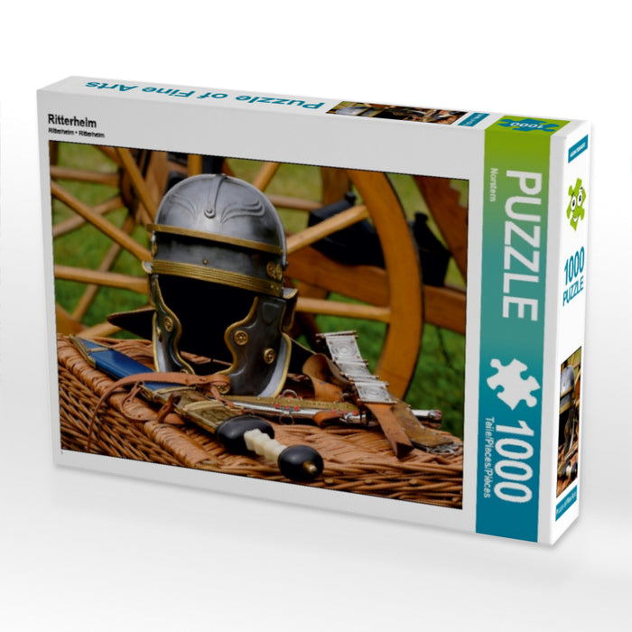 Ritterhelm 1000 Teile Puzzle quer - CALVENDO Foto-Puzzle'