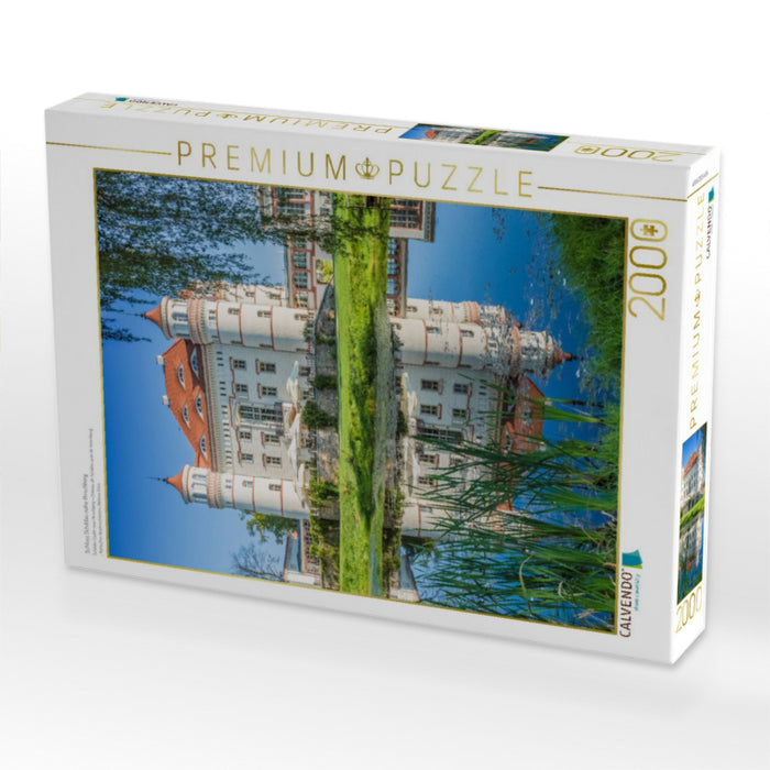 Schloss Schildau nahe Hirschberg - CALVENDO Foto-Puzzle'
